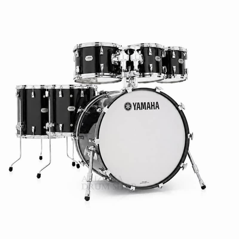 Yamaha PHX  6 pc. w/ 22x16 Bass Drum - Solid Black - In Stock image 1