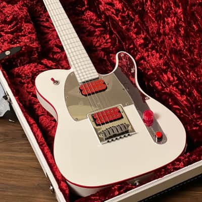 Fender John 5 Ghost Telecaster with Maple FB in Arctic White image 1
