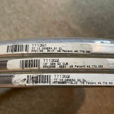 Evans G2 Clear Drum Head - 13" - 2 Count / G1 Clear Drum Head - 1 Count image 2