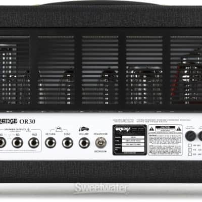 Orange OR30 30-watt 1-channel Tube Amplifier Head - Black (OR30HBKd1) image 4