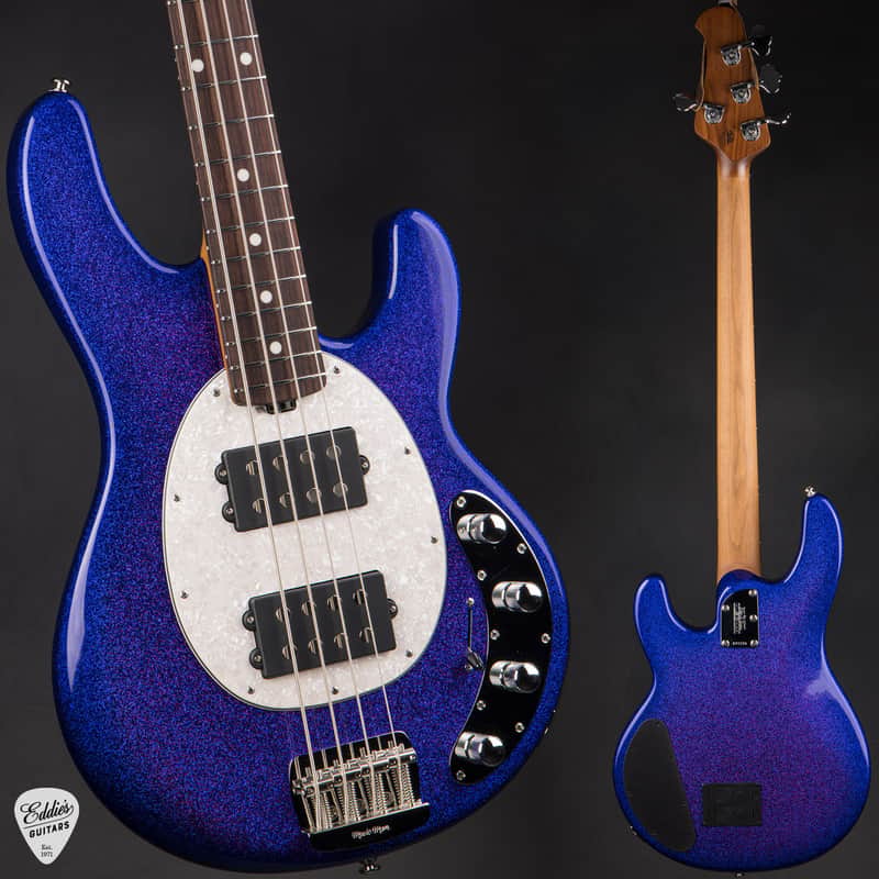 Ernie Ball Music Man StingRay Special HH - Violet Sparkle Burst #K09396 image 1