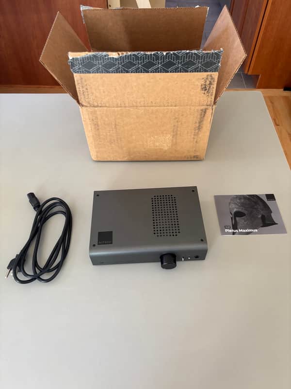 Nitsch Sound Pietus Maximus Headphone Amp with ESS Sigma Delta DAC with Unison