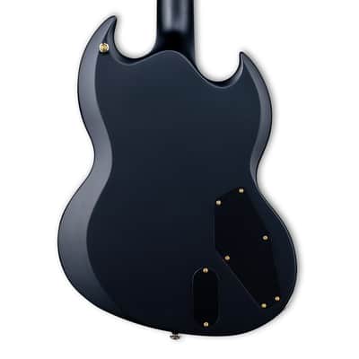 ESP LTD VIPER-1000 Left Handed Electric Guitar - Vintage Black image 7
