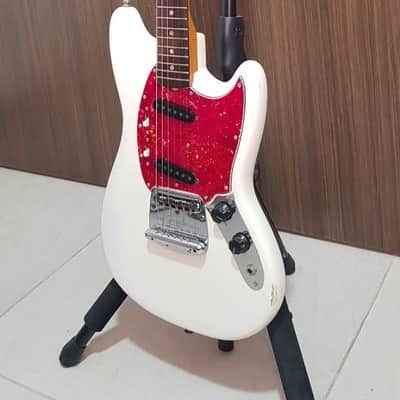1964/65 Fender Mustang Guitar - Rosewood - Olympic White image 6