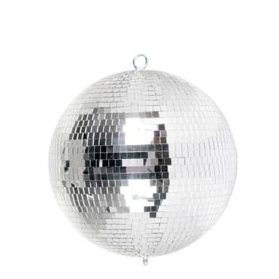 (2) Eliminator EM12 12" Disco Mirror Balls w/ Motor Rings For Dance Floor/Disco image 2