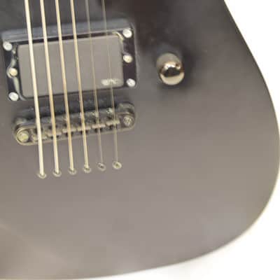 ESP E-II MI M-I Thru NT Electric Guitar, Black Satin w/ Case Bild 5