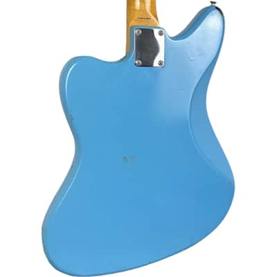 Fender Japan 66 Reissue Jaguar 1997-2000 - Blue Repaint image 5