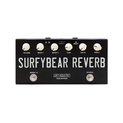 Surfy Industries SurfyBear Compact Reverb Pedal (Black) image 1