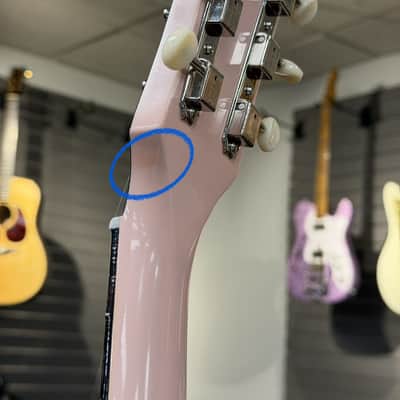 Gibson Custom M2M 1963 SG Junior Reissue VOS - Shell Pink image 10