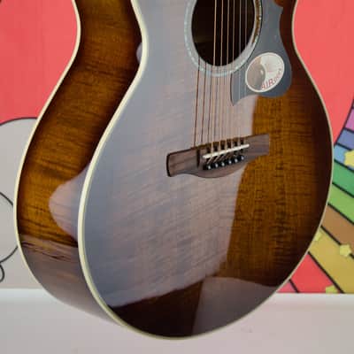 Ibanez AE Series AE340FMH Grand Auditorium Acoustic-Electric Guitar, CLOSEOUT image 8