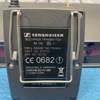 Sennheiser EW300 G2 (EM300/SK100) *BAND C* 740-776MHz* image 7