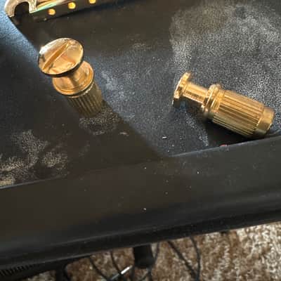 Unknown gold stop tail piece 2000’s - gold image 8
