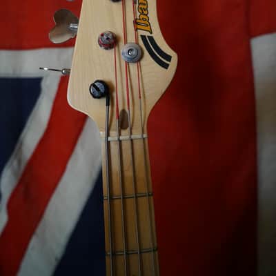 Ibanez Blazer Bass Series Custom Made 1982 Brown Sunburst image 5