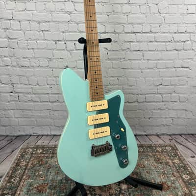 Reverend Jetstream 390 with Roasted Maple Fretboard 2020 - Present - Chronic Blue image 2