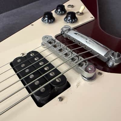1989 Gibson Flying V '67 Reissue 1989 Nashville | 1st-Year '67 Reissue! | Cherry Red | Seymour Duncan Phat Cat P-90 image 5