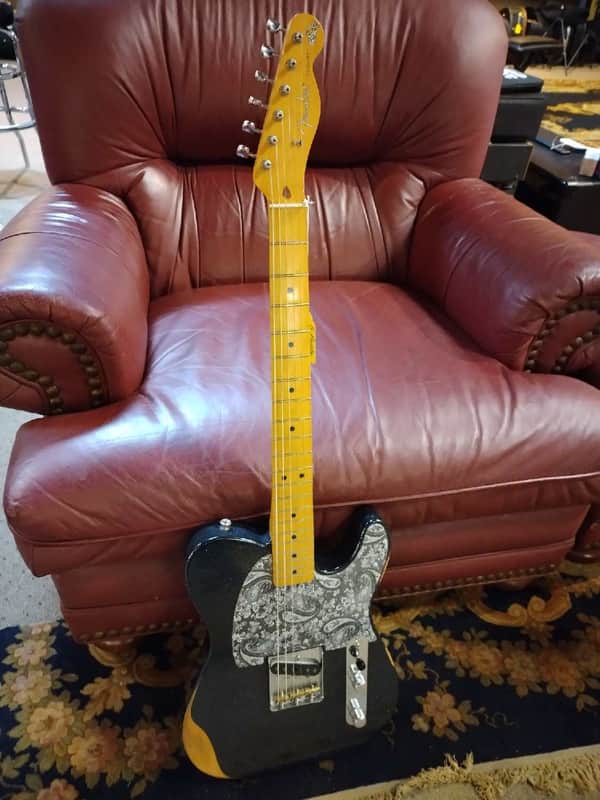 Fender Brad Paisley Road Worn Esquire Black Sparkle Free Shipping!