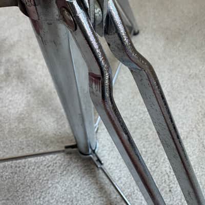 Rogers Vintage Swiv-O-Matic Fullerton Swivo Cymbal Stand Base 70s - Chrome image 9