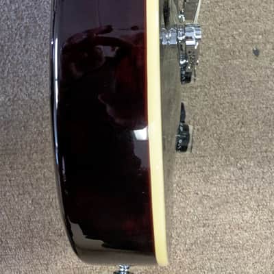 Xaviere Guitar Fetish Xv-550 Series Solid Carved Maple Semi Hollow Highly Figured Quilt Top LP Shape image 11