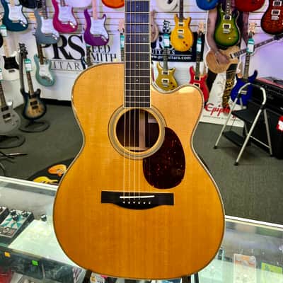 Santa Cruz 2002 OM Orchestra Model Acoustic Rosewood, Spruce Top with Case - Pre Owned image 5