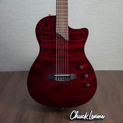 Cordoba Stage Limited Electric Nylon String Guitar - Garnet - Display Model image 1