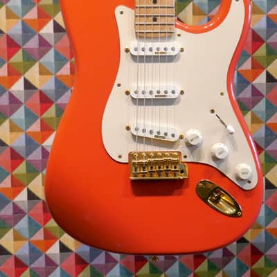 Fender Stratocaster Hank Marvin 40th Anniversary No.1 1998 - Fiesta Red image 10