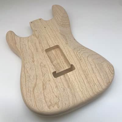 3lbs 4oz BloomDoom Nitro Lacquer Aged Relic Swamp Ash S-Style Vintage Custom Guitar Body image 2