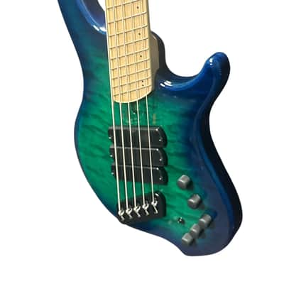 Dingwall Combustion 5 (3 Pickup), Whalepool Burst / Maple *IN STOCK* image 4