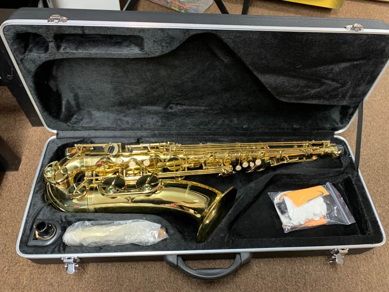 Palatino Tenor Saxophone B Flat WI-820-T w/ Hard Shell Case image 1
