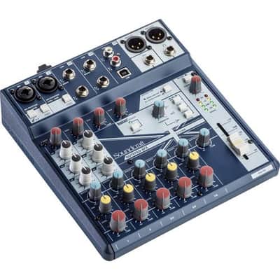 Soundcraft Notepad-8FX Small-format Analog Mixing Console with USB I/O and Lexicon Effects - (B-Stock) image 1