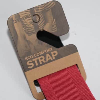 3 Bundle of New D'Addario Eco-Comfort Woven Guitar Strap Red - NEW - 60mm Dunlop Flow Nylon Pick .60mm 12-Pack - NEW - D'Addario PW-DXBD-01 Dexterity Band Finger Exerciser image 5