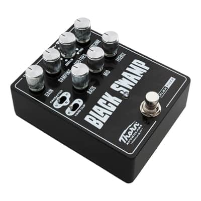 Thorn Soundlabs Black Swamp Flexible Fuzz Guitar Pedal with Character and Clipping Controls, Adjustable Mid-Frequency image 2