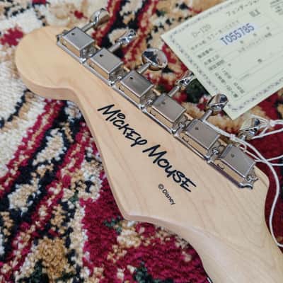 *NEW OLD STOCK* 2010 Fender Japan Disney Official Mickey Mouse Stratocaster ST-Mickey D-120, 1 of 100, MIJ image 17