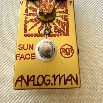 Analogman Sun Face Mullard CV7005 germanium fuzz | Reverb