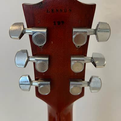 Gibson Custom Shop Inspired by John Lennon Les Paul Junior Mid 2000's  - Cherry image 7