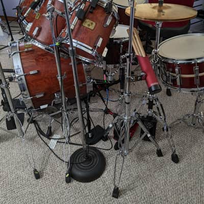 Sonor Horst Link Signature Series Bubinga Mid 1980's - Bubinga Wood with Heavy Beech Inner. image 2