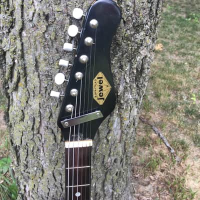 Vintage Japanese-Built, American Jewel Electric Guitar in Cherry Burst image 3
