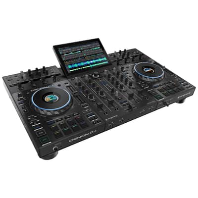 Denon DJ PRIME 4+ 4-Deck Standalone DJ Controller image 1