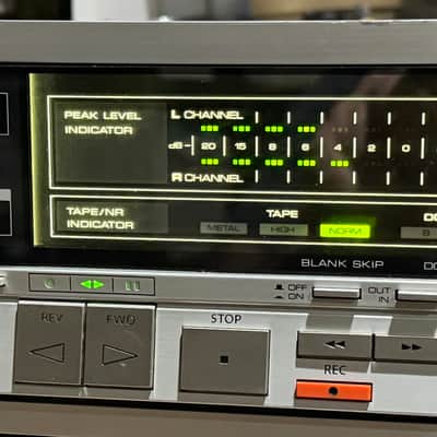 ONKYO TA-R33 Stereo Cassette Deck – 3 Motor – Auto Reverse – Dolby B/C – Tested image 2