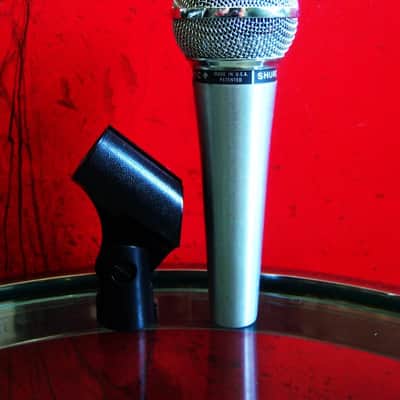 Vintage 1970's Shure 588SB dynamic cardioid microphone w accessories Low Z JOKER # 2 image 12