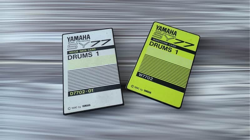Yamaha S 7702 Wave & Patch Card für SY 77 / TG 77 / SY 99 image 1