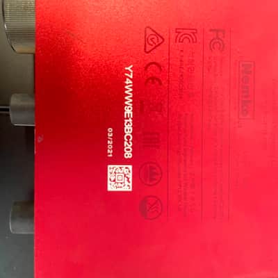 Focusrite Scarlett Solo 3rd Gen USB Audio Interface 2019 - Present - Red / Black image 5