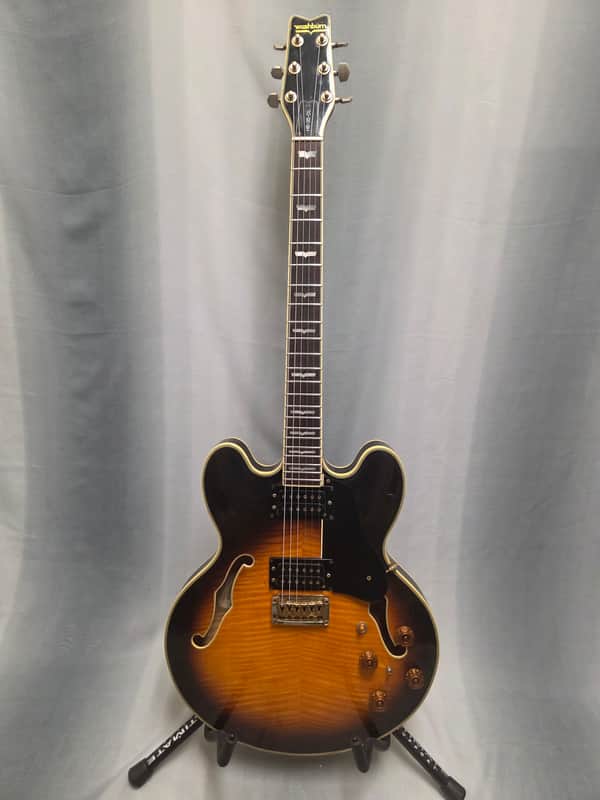 Washburn HB-35DL 1980s - Vintage Burst image 1