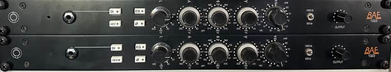 BAE 1023 Preamp & EQ (like 1073) pair in top condition image 1