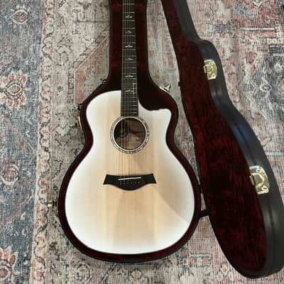 Taylor 50th Anniversary 614ce LTD 2024 - Trans White Edgeburst image 3