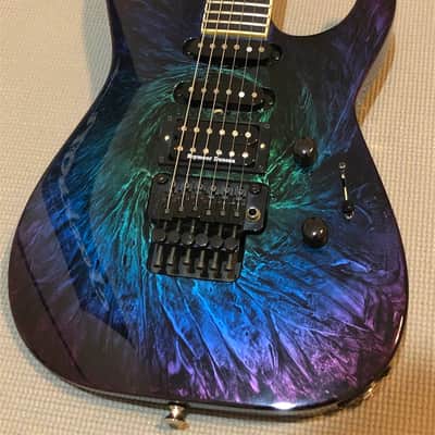 Jackson SL1 Soloist Eerie Dess Swirl | Made In USA 2000 | hardshell case image 3