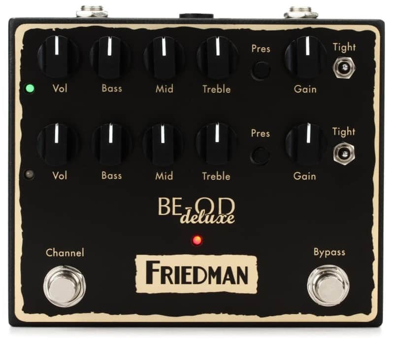 Friedman BE-OD Deluxe Dual Overdrive Pedal (BE-ODDlxd2) image 1