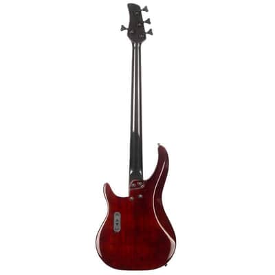 KLOS Apollo IV Custom Bass - Mahogany body / Figured Maple top - Black Transparent Finish - Carbon Fiber neck - 9.0 pounds image 4