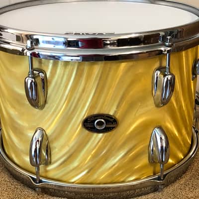 Slingerland Yellow Satin Flame 12/13/16/20 imagen 4