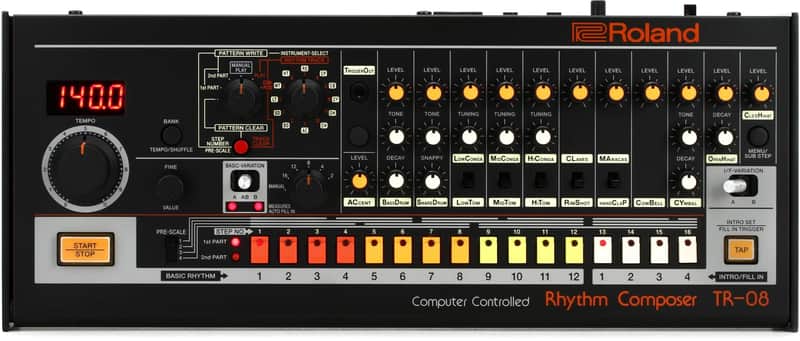 パーカッション・打楽器 Roland TR-08 Roland Boutique Series TR-08 Analog Modeling Drum Machine | Reverb