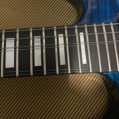 Carvin DC300 Reverse headstock 1990 - Sapphire blues LEFTY SUPER RARE DC300 image 17
